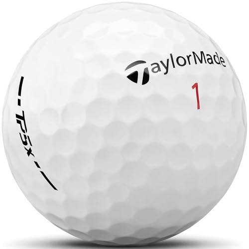 TaylorMade Men's TP5x Golf Balls - Buy 3, Get 1 Free - White