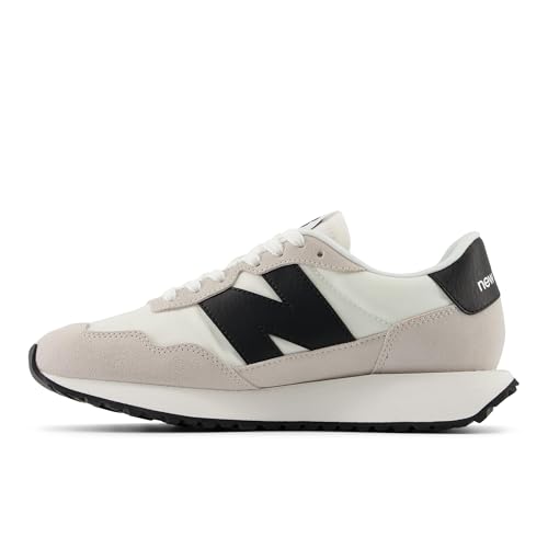 New Balance Women's 237 V1 Sneaker, Sea Salt/Silver Birch/Black, 8