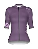 INBIKE Cycling Jersey Women Quick Dry, Breathable Bike Shirts with Pockets, Bicycle Clothing for Road Biking Riding Purple