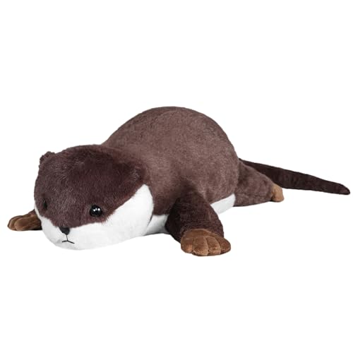 CSVBTRF Weighted Stuffed Animals, 4.1 lbs 18" Otter Plush Hugging Pillow, Otter Stuffed Animal Gifts for Kids Boys and Girls