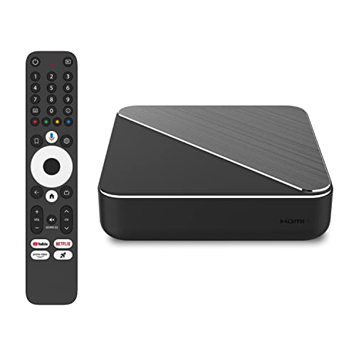 Dune HD Homatics Box R Plus Android TV Box, Media Player, Chromecast, Mini PC, Netflix in Dolby Vision & Atmos, 4GB/32GB, AV1, Wi-Fi 6, 1Gbit, ISO 4K DV P7 FEL MKV AFR, HDR10+, DTS