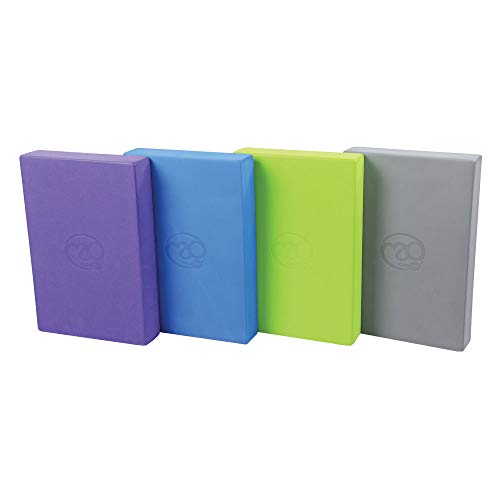 Yoga-Mad EVA Yoga Block | 30cm x 20cm x 5cm | Eco Friendly Yoga Block | High Density EVA Non Slip Block for Yoga, Pilates and Home Workouts | Provides Support for Various Yoga Poses