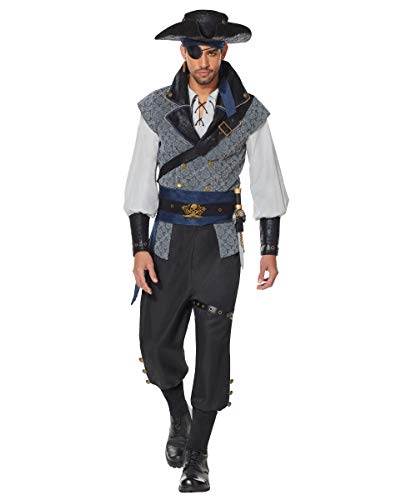 Spirit Halloween The Signature Collection Adult Pirate Costume - L Multicolored