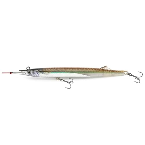 Little Jack Sayoris 155 Sinking Pencil Lure with BKK Treble Hooks 155mm (#8 Sayori Half Ghost Grow, 19g)