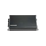 KICKER CXA1200.1 1200 Watt Mono Class D Car Amplifier Amp Bundled with Compatible Bass Knob CXARC