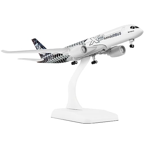 Busyflies 1:300 Scale Airbus A350 Web Model Plane Diecast Model Aircraft Kits for Collection and Gift