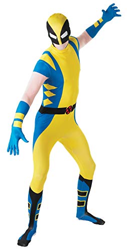 Rubie's Men's Marvel 2nd Skin Wolverine Costume, X-Large