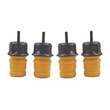 Autoacc 4pcs TJ Bump Stops with Cups, Jounce Bumpers with Brackets Compatible with 1997-2006 Wrangler TJ