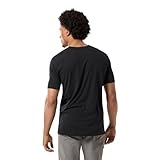 Arc'teryx Ionia Merino Wool Arc'Word Logo Shirt SS Men's | Soft Merino-Blend Performance Tee | Black, X-Large