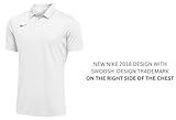 Nike Mens Dry Polo Franchise (XL) White