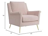 Picket House Furnishings Lincoln Accent Chair in Blush