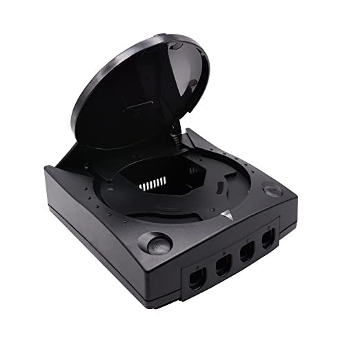 Hzxkqmil Replacement Shell for SEGA Dreamcast DC Retro Video Game Console, Plastic Housing Case Accessories for Dreamcast DC, Black