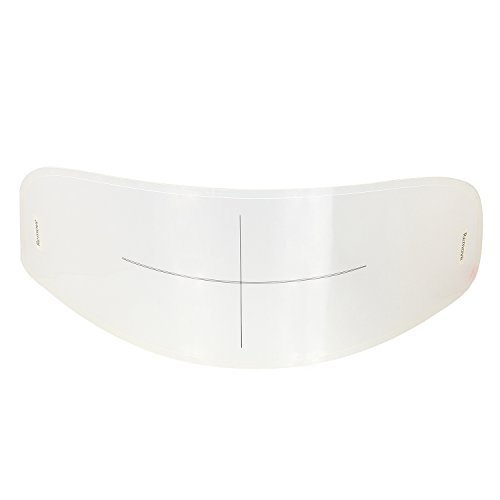 Universal Helmet Shield Anti Fog Film,Clear Visor Lens Insert Fog Resistant 3.7" x 10.7"