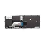 New Keyboard Replacement for HP PROBOOK 430 G3, 430 G4, 440 G3, 440 G4, 445 G3, 640 G2, 645 G2 Series with Backlit Frame Black