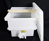 Beekeeping Uncapping Tub Honey Extraction Kit - Complete Set with Uncapping Tub, Cover, Cross Frame Rest, Honey Gate, & Grid, Designed for Efficient Honey Processing