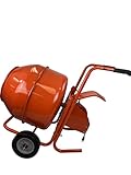 MAKAHA 5 Cubic Feet Wheel Barrow Portable Cement Concrete Mixer Rollaway Electric