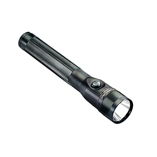 Streamlight 75866 Stinger DS 425-Lumen Bright Rechargeable Dual Switch LED Flashlight with 120V AC/12V DC Smart Charger and 1 Smart Charge Holder, Black