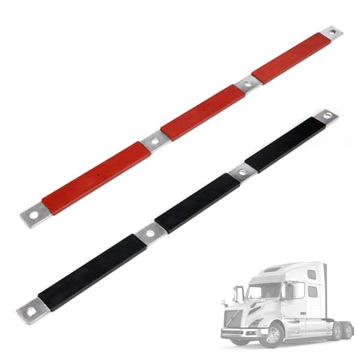 Atesilor Battery Terminal Bus Bar Set, Fits Most Trucks, Replaces 242-5529 (Positive & Negative)