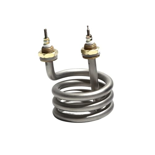 M16 Thread AC220V/380V Distiller Water Heating Pipe with 304SUS Tube 2500W 3000W 4500W Water Heating Element Distillating Boiler(380V,3KW 80mm M16)