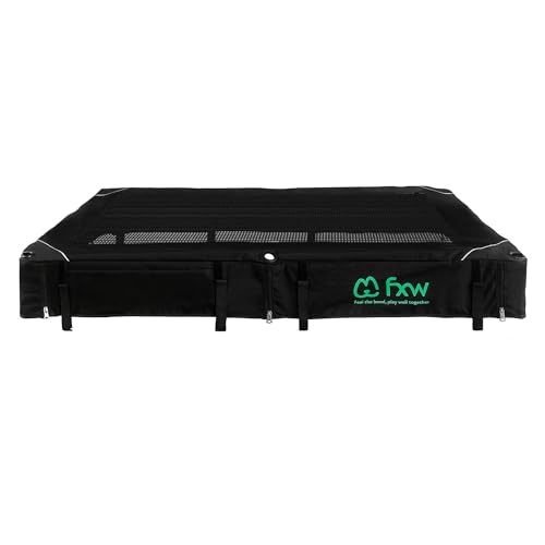 FXW Mesh Top Cover - Only Fits 32" H 8 Panels (Homeplus/Rollick/Instant) Dog Playpen (Not Suitable for Other Brands), Square│Patent Pending (Playpen not Included)