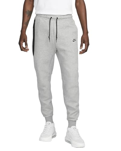 Nike Sportswear Tech Fleece Men's Joggers (DK Grey Heather/Black, FB8002-063) Size X-Large
