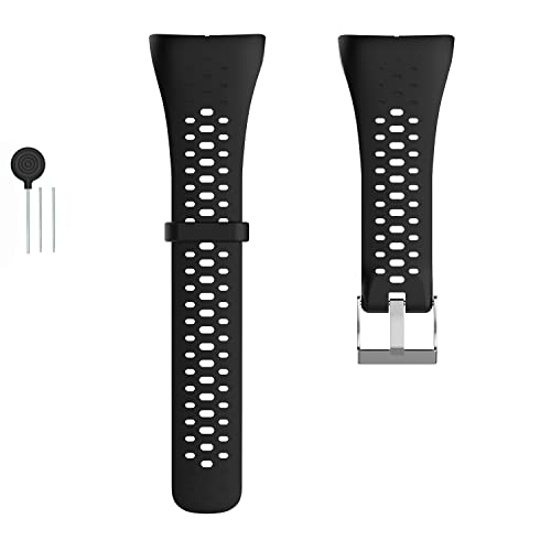 Gheper Replacement Watchband Strap Compatible with Polar M430/M400 GPS Smart Sports Watch Soft Silicone Wristband Watch Bracelet