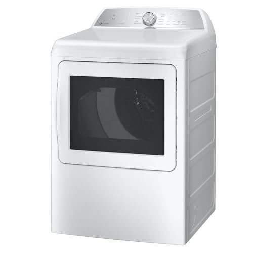 GE Profile PTD60EBSRWS 7.4 Cu. Ft. White Electric Dryer with Sanitize Cycle and Sensor Dry