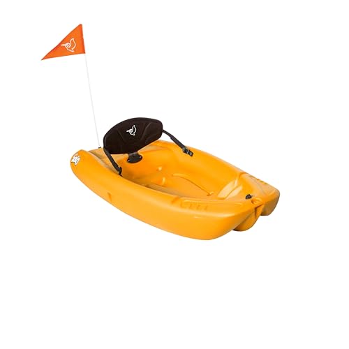 Pelican Solo 6 Feet Sit-on-top Youth Kayak - Pelican Kids Kayak - Perfect for Kids Comes with Kayak Accessories