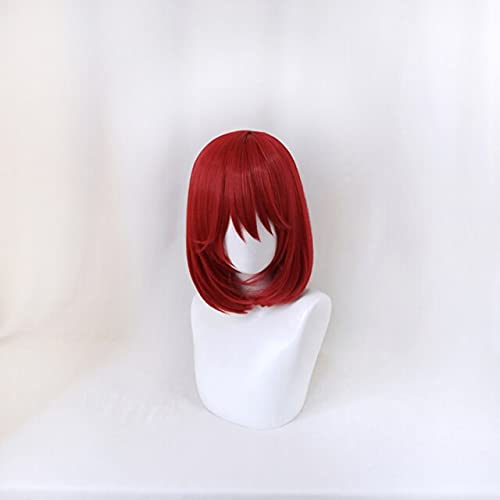 OWOISS Anime Akagami No Shirayukihime Shirayuki Women Red Short Wig Cosplay Costume Heat Resistant Synthetic Hair Wig Cap China Shirayuki