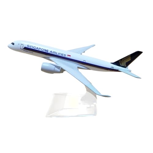WJXBBON for Air Singapore Airlines A350-900 Alloy Metal Airplane Model Plane Aircraft Gifts 16cm 1:400 Scale