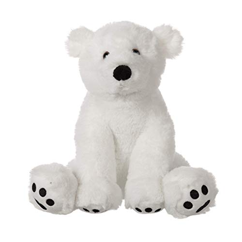 Apricot Lamb Toys Plush White Polar Bear Stuffed Animal Soft Cuddly Perfect for Child （Medium ，12 Inches