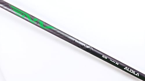 Aldila 2023 NV 55 Green Regular Flex Shaft + Adapter + Grip, Fits PING G430/G425/G410 Driver