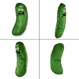 Franco Collectibles Pickle Rick and Morty Adult Swim Super Soft Plush Cuddle Pillow Buddy, One Size, (100% Officially Licensed Product)