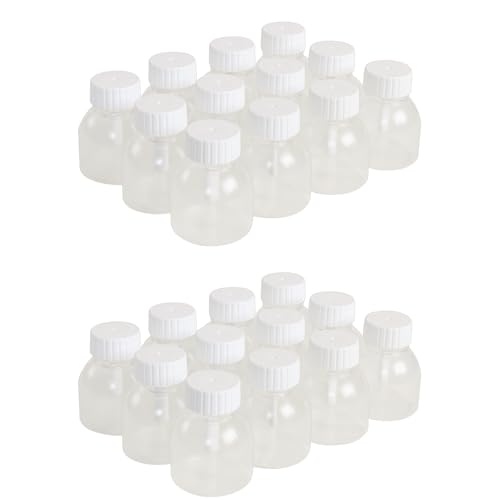 Colorations Reusable Glue Jars with Brush, 24-Pack, 2.7 oz, Plastic, Arts & Crafts, School Supplies