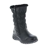 totes Womens Madina Snow Boots, Black, 8