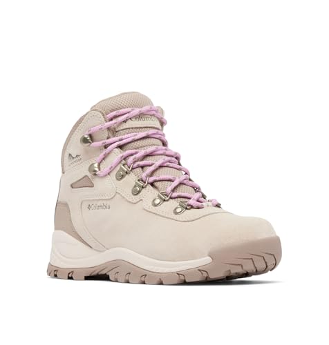 Columbia Women's Newton Ridge Plus Waterproof Amped, 2024 Dark Stone/Cosmos, 8.5