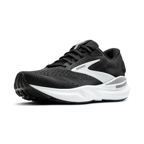 Brooks Women’s Adrenaline GTS 24 Supportive Running Shoe - Black/White - 9 Medium