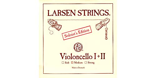 Larsen 4/4 Cello Soloist A and D Combo Pack Medium Gauges