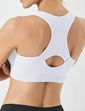 FITTIN Racerback Sports Bras for Women - Padded Seamless High Impact Support for Yoga Gym Workout Fitness