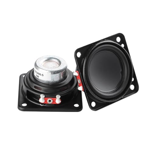 LLJHGHCF for AIYIMA 2Pcs 4 Ohm 5W Full Range Speaker Audio HiFi Music Sound Loudspeaker Home Theater Amplifier Mini Waterproof Horn 43mm