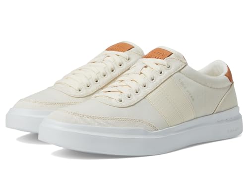 Cole Haan Men's Grandpro Rally Canvas II Sneaker, Ivory Natural, 11