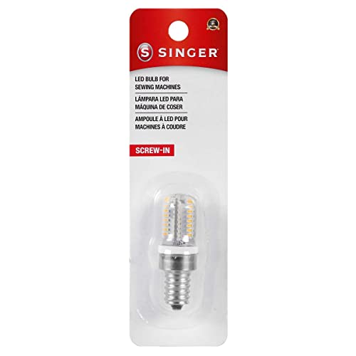 SINGER Screw-in LED Light Bulb for Sewing Machines