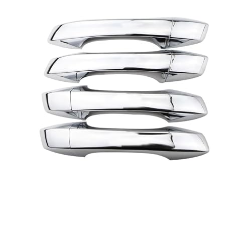AEIOUPMMA ABS Chrome Car Door Handle Protection Cover Door Bowl Trim for VW Golf 7 MK7 7.5 MK7.5 2012-2019 Accessories(Door Handle Cover)