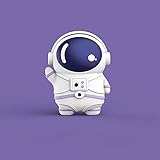 Compatible with Airpods 1/2 Case,Silicone 3D Cute Fun Cartoon Funny Character Astronaut Airpod Cover,Kawaii Fashion Stylish Cool Chic Design Skin,Shockproof Cases for Teens Girls Boys Air pods