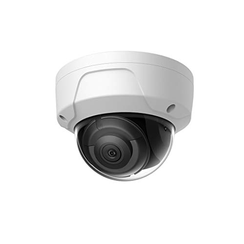 8MP IP PoE Network Camera - Mini Dome Fixed Lens IR Night Vision Compatible with Hikvision DS-2CD2183G0-IU(Built-in MIC)