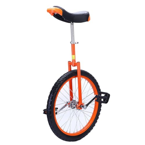 Wheel Unicycles Unicycle Classic, Single Wheel Bike with Anti-Skid Alloy Rim and Pedal Adjustable Height,Balance Exercise Fun Bike,Fitness Scooter, for Circus Performance(20")