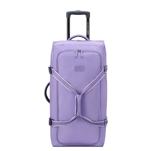 florence by mills On A Roll Two Wheel Rolling Travel Duffle Bag, Lavender, 28 Inch