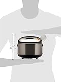 Zojirushi Micom 3-Cup Compact Size, Multiple Settings, Stainless Steel Made, Built-In Retractable Power Cord and Easy to Transport Rice Cooker and Warmer