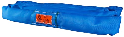 Power Lift PL7x10' Blue Polyester Round Sling (21,200 lb. Vertical Capacity)| Various Sizes in Listing | Kennedy Wire Rope & Sling Co. | Proudly Manufactured in The USA