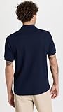 Lacoste Mens Short Sleeve Classic Chine L.12.12 Polo Shirt, Navy Blue, X-Large